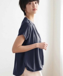 カシュクールシフォンブラウス