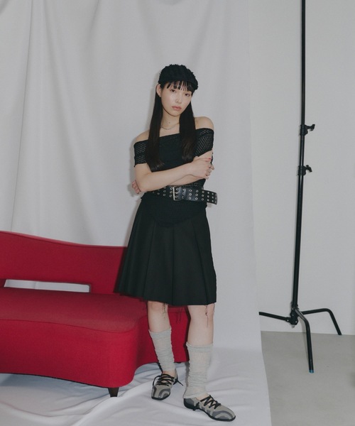 DTYYPE（ドタイプ）の「ラウンドトゥバレエシューズ（バレエシューズ・レディース・ブラック/グレー/ホワイト・MEDIUM/SMALL/X-LARGE/LARGE）」の8枚目の写真