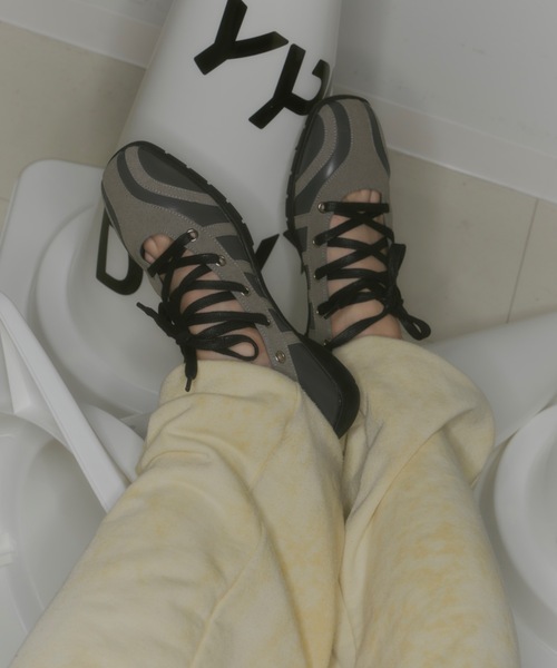 DTYYPE（ドタイプ）の「ラウンドトゥバレエシューズ（バレエシューズ・レディース・ブラック/グレー/ホワイト・MEDIUM/SMALL/X-LARGE/LARGE）」の18枚目の写真