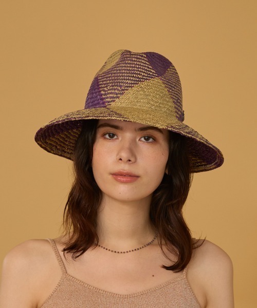 arth（アース）の「arth  HANAGOZA Fedora / アース（ハット・レディース・グリーン/パープル・57cm）」の18枚目の写真
