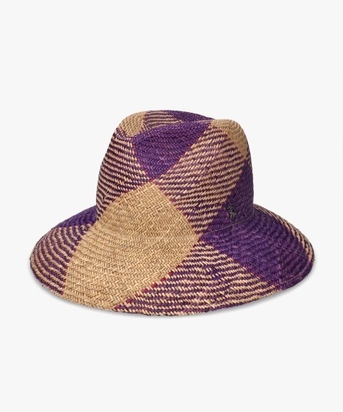 arth（アース）の「arth  HANAGOZA Fedora / アース（ハット・レディース・グリーン/パープル・57cm）」の4枚目の写真