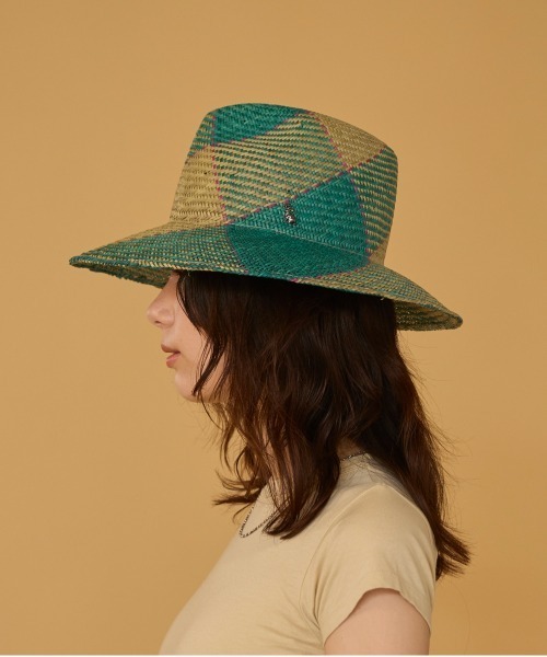 arth（アース）の「arth  HANAGOZA Fedora / アース（ハット・レディース・グリーン/パープル・57cm）」の6枚目の写真