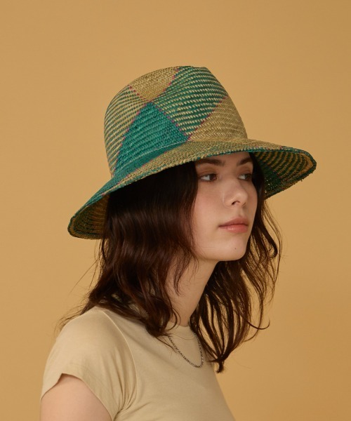 arth（アース）の「arth  HANAGOZA Fedora / アース（ハット・レディース・グリーン/パープル・57cm）」の7枚目の写真
