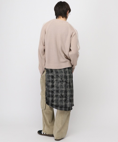 3.3 Field Trip （3.3フィールドトリップ）の「3.3 Field Trip／モヘアラインジップニット（ニット/セーター・メンズ・ブラック/ベージュ・FREE）」の15枚目の写真