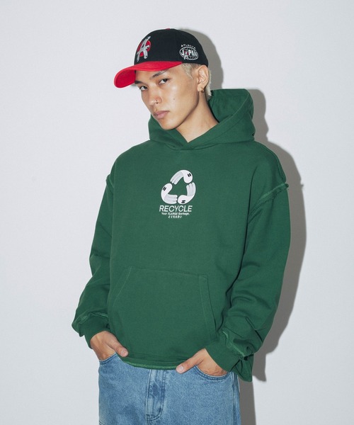 XLARGE(エクストララージ)の「XLARGE×Blu Boy TWO TONE CAP(キャップ・メンズ・ブラック・ONE SIZE)」の6枚目の写真