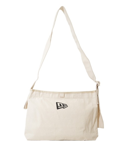 NEW ERA(ニューエラ)の「【NEW ERA/ニューエラ】CANVAS SHOULDER BAG(ショルダーバッグ・メンズ・アイボリー/ブラック・FREE)」の8枚目の写真
