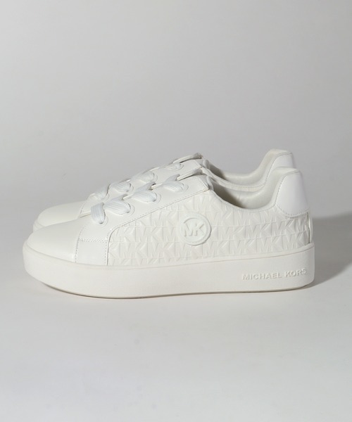 MICHAEL KORS（マイケルコース）の「【MICHAEL KORS/マイケルコース】JORDANA AUDREY/ジョーダン オードリー レースアップスニーカー（スニーカー・レディース・ベージュ/ホワイト・22.5cm/23.5cm/23.0cm）」の16枚目の写真