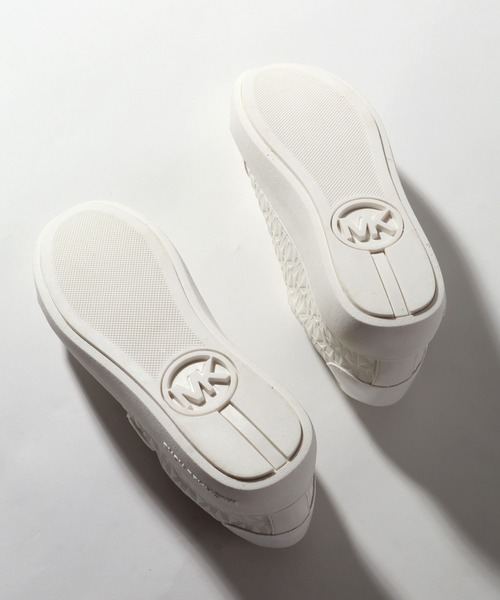 MICHAEL KORS（マイケルコース）の「【MICHAEL KORS/マイケルコース】JORDANA AUDREY/ジョーダン オードリー レースアップスニーカー（スニーカー・レディース・ベージュ/ホワイト・22.5cm/23.5cm/23.0cm）」の17枚目の写真