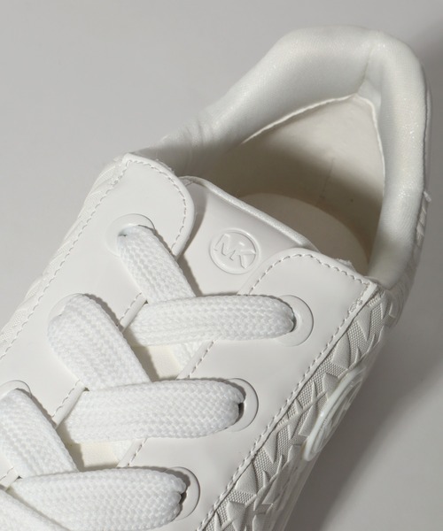 MICHAEL KORS（マイケルコース）の「【MICHAEL KORS/マイケルコース】JORDANA AUDREY/ジョーダン オードリー レースアップスニーカー（スニーカー・レディース・ベージュ/ホワイト・22.5cm/23.5cm/23.0cm）」の19枚目の写真