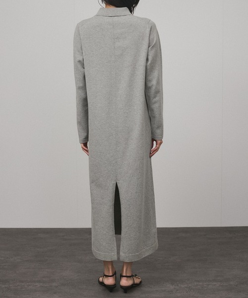 SALON adam et rope'（サロン アダム エ ロペ）の「【WEB限定】スキッパーニットワンピース（ワンピース・レディース・ブラック/ベージュ/グレー・FREE）」の17枚目の写真