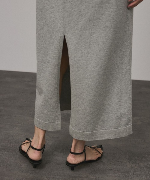 SALON adam et rope'（サロン アダム エ ロペ）の「【WEB限定】スキッパーニットワンピース（ワンピース・レディース・ブラック/ベージュ/グレー・FREE）」の22枚目の写真