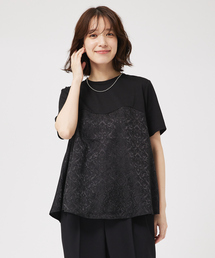 abahouse mavie | ジャガードコンビプルオーバー(Tシャツ/カットソー)