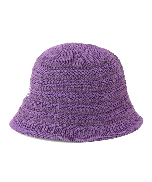 MILKFED.（ミルクフェド）の「LOGO EMBROIDERY KNIT HAT（ハット・レディース・パープル/アッシュ/ブラック・ONE SIZE）」の18枚目の写真