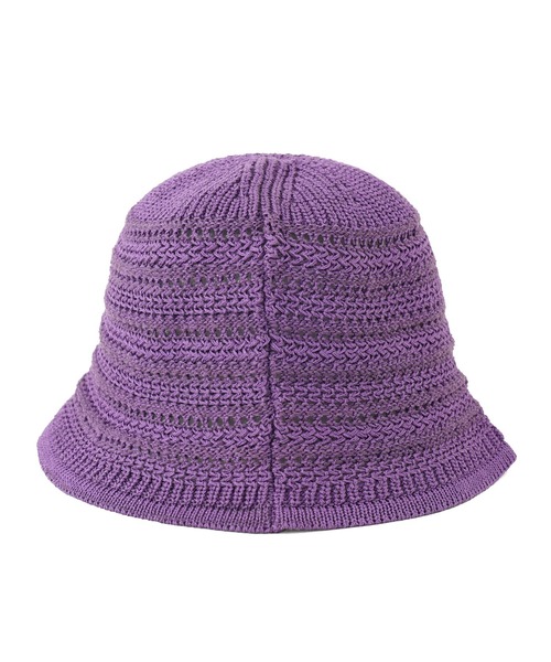 MILKFED.（ミルクフェド）の「LOGO EMBROIDERY KNIT HAT（ハット・レディース・パープル/アッシュ/ブラック・ONE SIZE）」の19枚目の写真