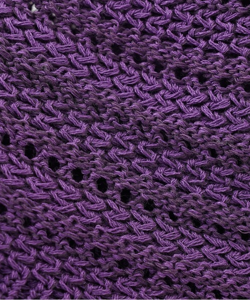 MILKFED.（ミルクフェド）の「LOGO EMBROIDERY KNIT HAT（ハット・レディース・パープル/アッシュ/ブラック・ONE SIZE）」の21枚目の写真