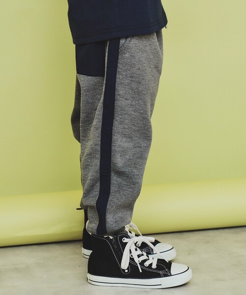 THE SHOP TK (ザ ショップ ティーケー )の「【110-160】ダンボールジョガーパンツ/セットアップ可・洗濯機OK(その他パンツ・キッズ・グレー/オリーブ/ネイビー・12/14/15 /16/13/11)」の2枚目の写真