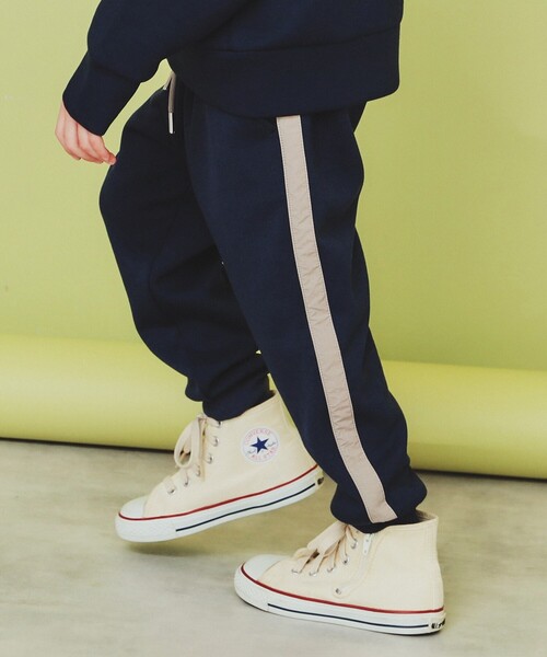 THE SHOP TK (ザ ショップ ティーケー )の「【110-160】ダンボールジョガーパンツ/セットアップ可・洗濯機OK(その他パンツ・キッズ・グレー/オリーブ/ネイビー・12/14/15 /16/13/11)」の3枚目の写真