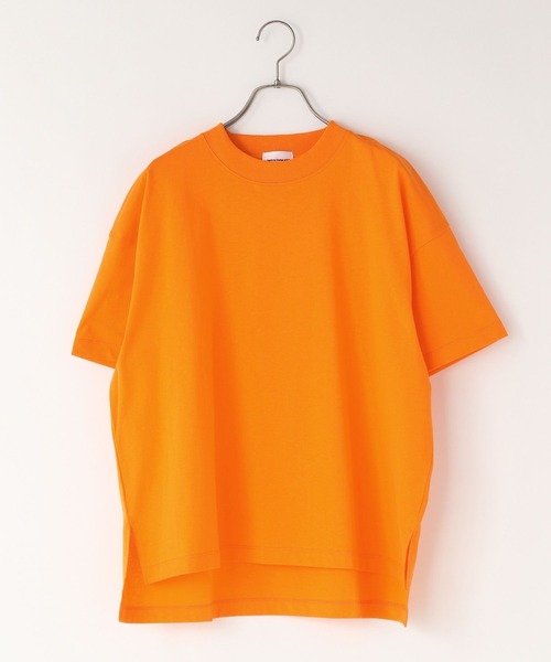 LOWRYS FARM(ローリーズファーム)の「【160-170サイズ】USAチュニックT 290078(Tシャツ/カットソー・キッズ・オフホワイト/ブラック/グリーン/パープル/オレンジ・LARGE/MEDIUM)」の1枚目の写真