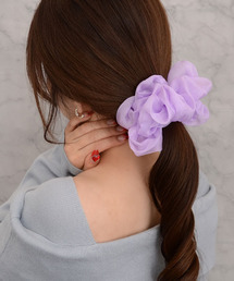 Mayree（メイリー）の「【float】シフォン シンプル ビッグ シュシュ【8色展開】（シュシュ）」