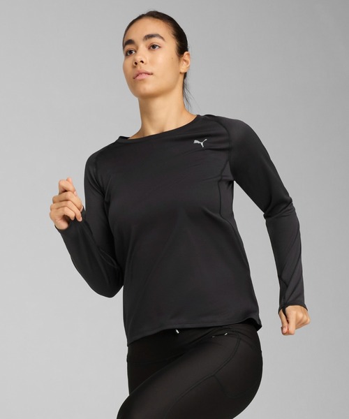 セール】PUMA プーマ ウィメンズ ランニング ラン ヴェロシティ 長袖 T