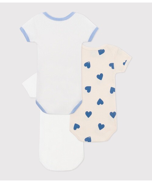 PETIT BATEAU(プチバトー)の「半袖ボディ3枚組(ロンパース・キッズ・その他1・6MONTH/18MONTH/24MONTH/12MONTH)」の11枚目の写真