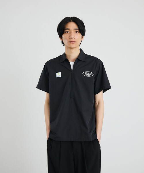 City Ambient Products(シティアンビエントプロダクツ)の「【City Ambient Products別注】REDKAP: ハーフシップ 半袖 シャツ(シャツ/ブラウス・メンズ・ベージュ/コバルトブルー/ブラック・SMALL/MEDIUM/LARGE)」の20枚目の写真