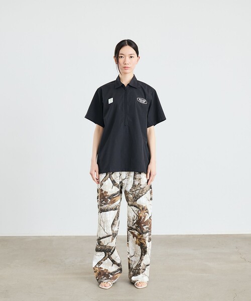 City Ambient Products(シティアンビエントプロダクツ)の「【City Ambient Products別注】REDKAP: ハーフシップ 半袖 シャツ(シャツ/ブラウス・メンズ・ベージュ/コバルトブルー/ブラック・SMALL/MEDIUM/LARGE)」の6枚目の写真