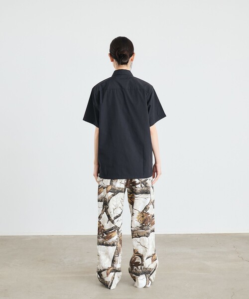 City Ambient Products(シティアンビエントプロダクツ)の「【City Ambient Products別注】REDKAP: ハーフシップ 半袖 シャツ(シャツ/ブラウス・メンズ・ベージュ/コバルトブルー/ブラック・SMALL/MEDIUM/LARGE)」の13枚目の写真