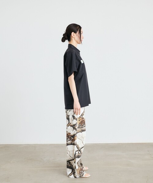 City Ambient Products(シティアンビエントプロダクツ)の「【City Ambient Products別注】REDKAP: ハーフシップ 半袖 シャツ(シャツ/ブラウス・メンズ・ベージュ/コバルトブルー/ブラック・SMALL/MEDIUM/LARGE)」の4枚目の写真