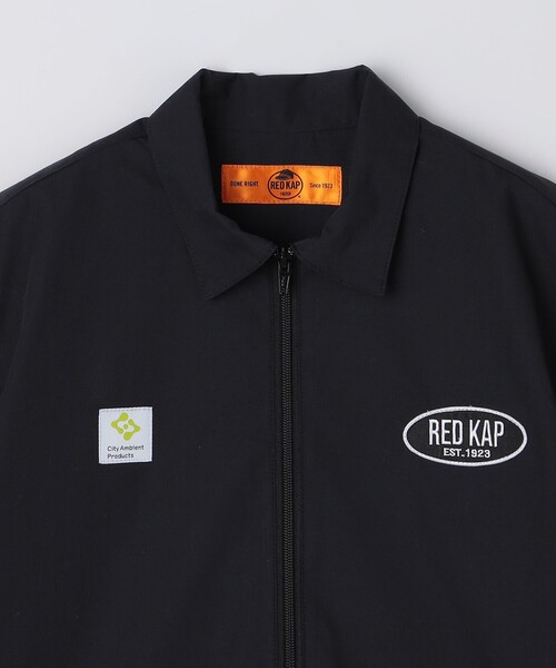 City Ambient Products(シティアンビエントプロダクツ)の「【City Ambient Products別注】REDKAP: ハーフシップ 半袖 シャツ(シャツ/ブラウス・メンズ・ベージュ/コバルトブルー/ブラック・SMALL/MEDIUM/LARGE)」の18枚目の写真