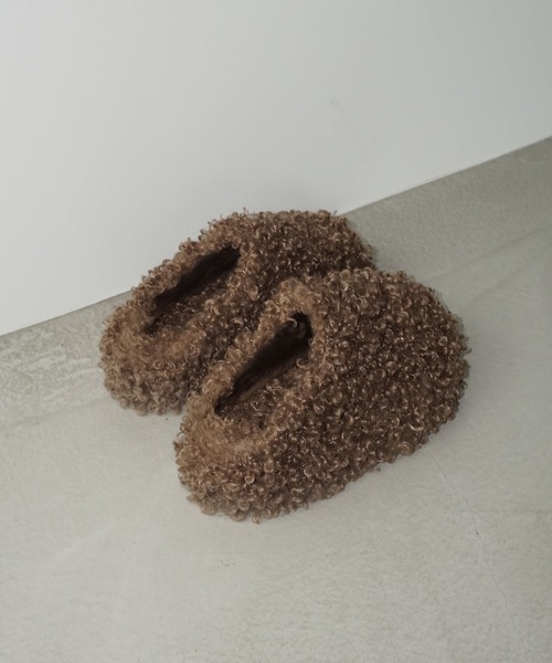 chuclla（チュクラ）の「プードルボア 厚底スリッポン chs25a001（その他シューズ・レディース・ブラック/ブラウン・40/39/38/37/36）」の12枚目の写真