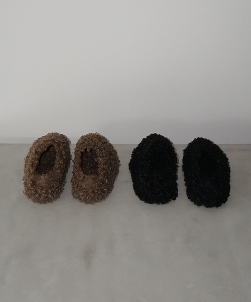 プードルボア 厚底スリッポン chs25a001（その他シューズ）｜chuclla