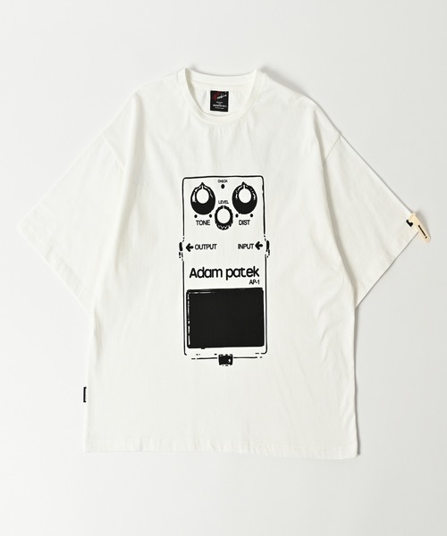 ADAM PATEK(アダムパテック)の「ADAMPATEK/distortion short sleeve T/エフェクタープリント半袖T(AP2514020)(Tシャツ/カットソー・レディース・オレンジ/ホワイト/ブラック・1/2)」の22枚目の写真
