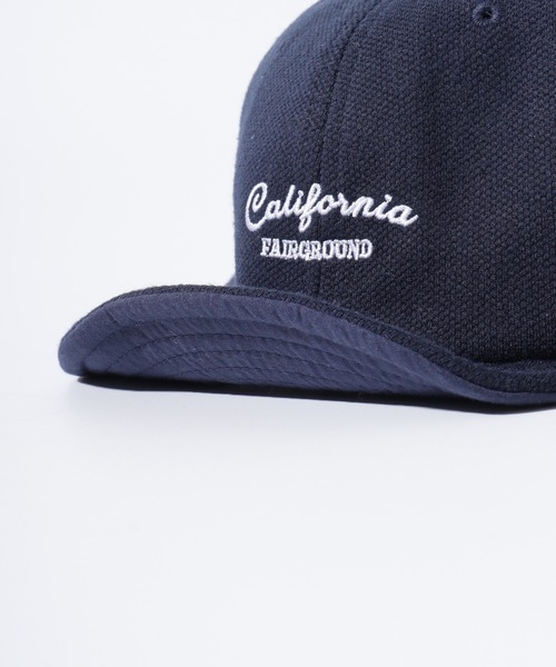 CALIFORNIA HAVE A NICE TIME !（カリフォルニアハブァナイスタイム）の「CALIFORNIA HAVE A NICE TIME! KANOKO SHORT BRIM CAP ツバ短い アンパイア 軽量（キャップ・メンズ・ブラック/ベージュ/ネイビー・FREE）」の4枚目の写真