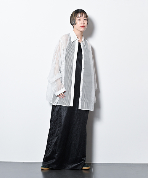 CITYSHOP AMERICAN SLEEVE DRESSワンピース ブラウン AMERICAN SLEEVE DRESS：ワンピース（ワンピース）｜CITYSHOP