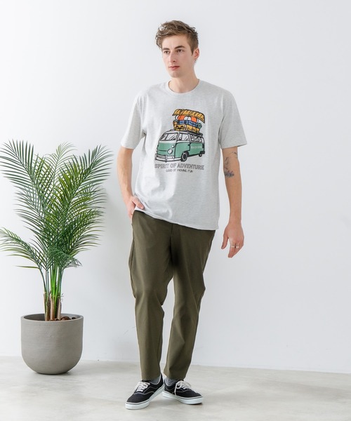 UNIIT（ユニット）の「【汗染みの目立ちにくいTシャツ ZEROSTAIN/ゼロステイン】プリントTシャツ 防汚 ＵＶカット ワーゲンバスライク フィッシング 釣り　 トラウト（Tシャツ/カットソー・メンズ・ホワイト系その他2/ブルー系その他/ベージュ系その他/ブルー系その他2・LARGE/X-LARGE/MEDIUM）」の14枚目の写真