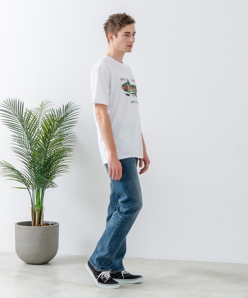 UNIIT（ユニット）の「【汗染みの目立ちにくいTシャツ ZEROSTAIN/ゼロステイン】プリントTシャツ 防汚 ＵＶカット ワーゲンバスライク フィッシング 釣り　 トラウト（Tシャツ/カットソー・メンズ・ホワイト系その他2/ブルー系その他/ベージュ系その他/ブルー系その他2・LARGE/X-LARGE/MEDIUM）」の15枚目の写真