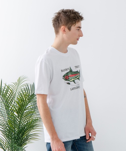UNIIT（ユニット）の「【汗染みの目立ちにくいTシャツ ZEROSTAIN/ゼロステイン】プリントTシャツ 防汚 ＵＶカット ワーゲンバスライク フィッシング 釣り　 トラウト（Tシャツ/カットソー・メンズ・ホワイト系その他2/ブルー系その他/ベージュ系その他/ブルー系その他2・LARGE/X-LARGE/MEDIUM）」の20枚目の写真
