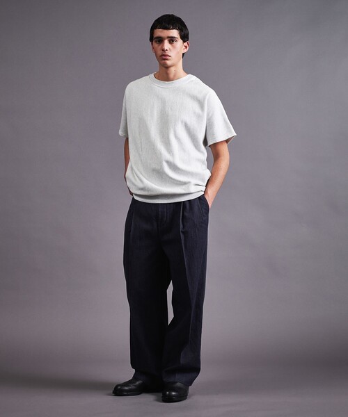 MONKEY TIME（モンキータイム）の「ライトオンス エイジレス デニム 2P ワイド パンツ（デニムパンツ・メンズ・ネイビー/ブラック・S/XL/L/M）」の12枚目の写真