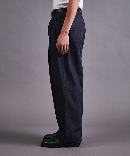 MONKEY TIME（モンキータイム）の「ライトオンス エイジレス デニム 2P ワイド パンツ（デニムパンツ・メンズ・ネイビー/ブラック・S/XL/L/M）」の21枚目の写真