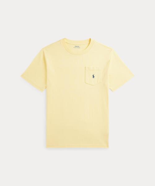 POLO RALPH LAUREN CHILDRENSWEAR(ポロ ラルフ ローレン チルドレンズウェア)の「コットン ジャージー ポケット Tシャツ(Tシャツ/カットソー・キッズ・イエロー・S/M/L/XL)」の1枚目の写真