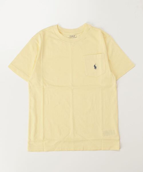 POLO RALPH LAUREN CHILDRENSWEAR(ポロ ラルフ ローレン チルドレンズウェア)の「コットン ジャージー ポケット Tシャツ(Tシャツ/カットソー・キッズ・イエロー・S/M/L/XL)」の3枚目の写真