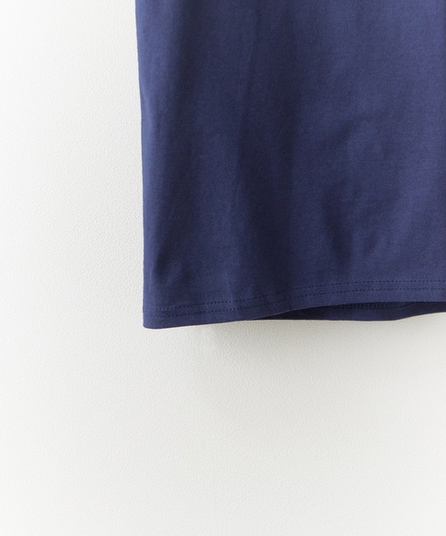 ROOPTOKYO(ループトウキョウ)の「NAVY CORE TEE クルーネック半袖Tシャツ フロントロゴ メンズ 夏物 夏服(Tシャツ/カットソー・メンズ・ネイビー/ゴールド/グリーン・L/XL/M)」の8枚目の写真