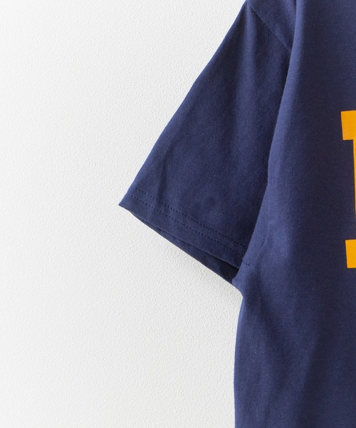 ROOPTOKYO(ループトウキョウ)の「NAVY CORE TEE クルーネック半袖Tシャツ フロントロゴ メンズ 夏物 夏服(Tシャツ/カットソー・メンズ・ネイビー/ゴールド/グリーン・L/XL/M)」の9枚目の写真