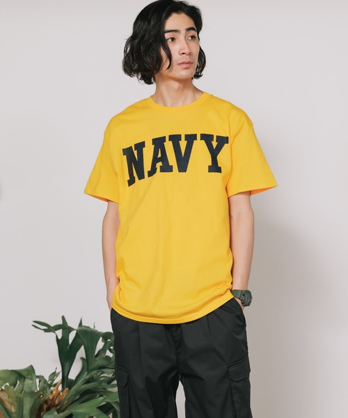 ROOPTOKYO(ループトウキョウ)の「NAVY CORE TEE クルーネック半袖Tシャツ フロントロゴ メンズ 夏物 夏服(Tシャツ/カットソー・メンズ・ネイビー/ゴールド/グリーン・L/XL/M)」の19枚目の写真