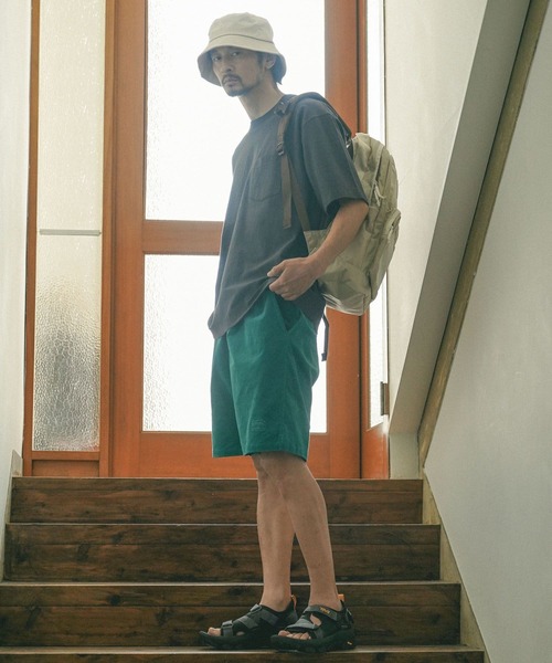 BAYFLOW（ベイフロー）の「[USAコットン]ヘビーウェイトクルーネック半袖Tシャツ（Tシャツ/カットソー・メンズ・イエロー/グリーン/ブラック/オフホワイト/ブルー・MEDIUM/LARGE）」の10枚目の写真