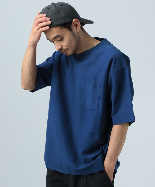 セール】[USAコットン]ヘビーウェイトクルーネック半袖Tシャツ（T