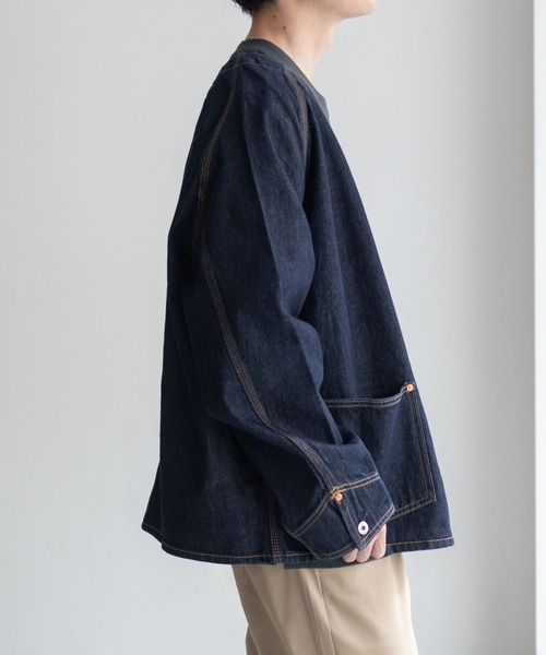 Levi's(リーバイス)の「Levi's(R) UNION ENGINEER CARDIGAN(デニムジャケット・メンズ・ブルー系/ネイビー系・S/M/L/XL)」の21枚目の写真