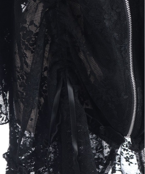 axes femme（アクシーズファム）の「レースロングパーカー（パーカー・レディース・ホワイト/ブラック・FREE）」の15枚目の写真