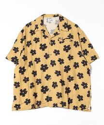 総柄オープンカラー半袖シャツ/おとな